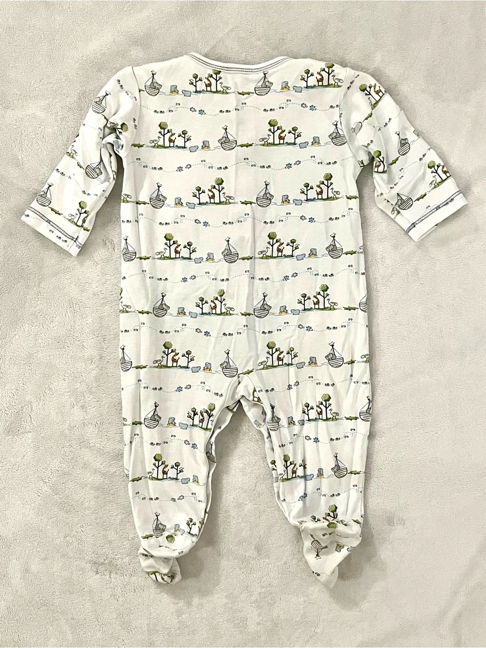 Kissy Kissy Baby 6-9 Months Cute Animals Footed Sleeper Playsuit Boys Girls EUC